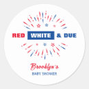 Suche nach red and white aufkleber Babyparty