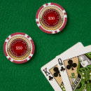 Suche nach weiß poker chips Monogramm