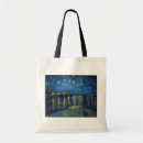 Suche nach vincent van gogh tote bags Sternennacht über der rhone