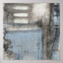 Suche nach blau und grau poster Abstrakt