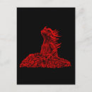 Suche nach roter drache postkarten Fantasie