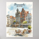 Suche nach brüssel stadt postkarten Retro