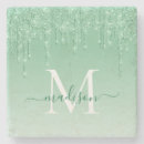Suche nach mint green untersetzer Monogramm