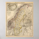 Suche nach schweden karte poster Hachures