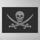 Suche nach piratenflaggen poster Schädel