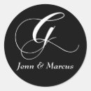 Suche nach g monogram aufkleber Brief