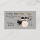 Suche nach trommeln visitenkarten Lehrer