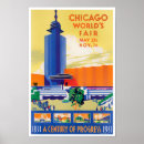 Suche nach vintage chicago poster Tourismus