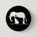 Suche nach schwarzer elefant buttons Schwarz weiß