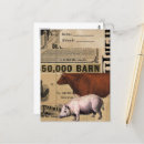 Suche nach rosa schwein postkarten Kuh