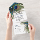 Suche nach peacock feather wedding einladungen Pfauenfederhochzeit