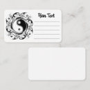 Suche nach yin yang symbol visitenkarten Meditation