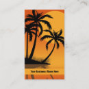 Suche nach palme silhouette visitenkarten Sonnenuntergang