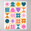 Suche nach geometric poster Colorful