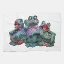 Suche nach amphibien geschirr tücher Kröte