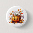 Suche nach halloween kürbis buttons Herbst