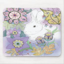 Suche nach weißes kaninchen mousepads Blumen