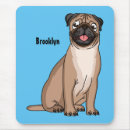 Suche nach cartoon mops mousepads Hund