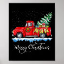 Suche nach roter lastwagen poster Baum
