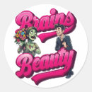 Suche nach gehirn aufkleber Zombie