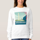Suche nach washington damen hoodies Vintages reiseplakat