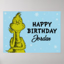 Suche nach winter geburtstag poster Grinch
