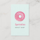 Suche nach donut shop visitenkarten Aquarell