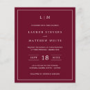 Suche nach monogramm m einladungen Elegant