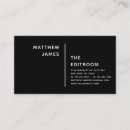 Suche nach redakteur visitenkarten Modern