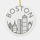 Suche nach boston skyline ornamente Stadt