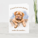 Suche nach kranker hund karten Braun