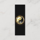 Suche nach yin yang visitenkarten Gold