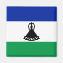 Suche nach lesotho magnete Flagge