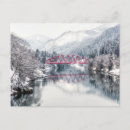 Suche nach rote brücke postkarten Schnee