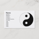Suche nach yinyang visitenkarten Zen