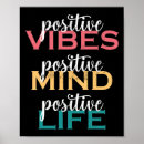 Suche nach positive vibes poster Motivierend