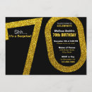 Suche nach 70th birthday party einladungen Schwarz