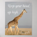 Suche nach wildes leben poster Giraffe