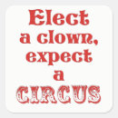 Suche nach zirkus clowns aufkleber Politik