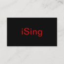 Suche nach karaoke visitenkarten Modern
