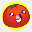 Suche nach glückliche tomate aufkleber Niedlich