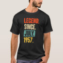 Suche nach legende seit 1957 tshirts Alt
