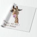 Suche nach lustige giraffe geschenkpapier Giraffen