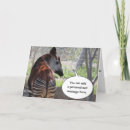 Suche nach okapi karten Giraffe