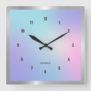 Suche nach rechteckig wanduhren Blau