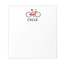 Suche nach fahrrad notizblock Radfahren