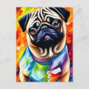 Suche nach mops liebhaber postkarten Möpsen