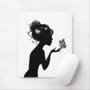 Suche nach schwarze silhouette mousepads Natur