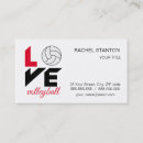 Suche nach fähigkeiten visitenkarten Volleyball