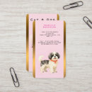 Suche nach personalisierter hund visitenkarten Modern